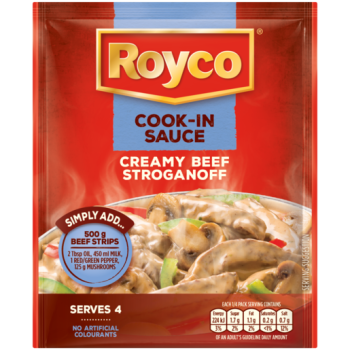 Royco Cook-In Sauce - Creamy Beef Stroganoff