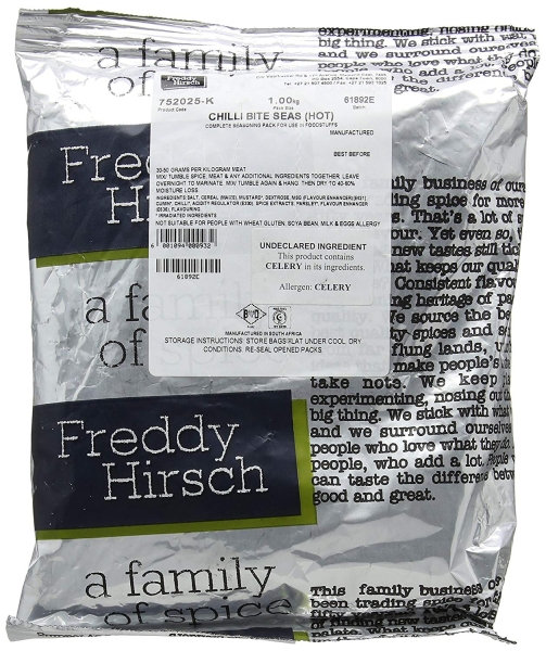 Freddy Hirsch Chilli Bite Seasoning - Hot