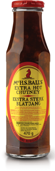 Mrs Balls extra HOT chutney