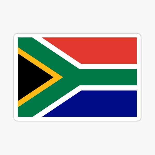 SA Flag sticker