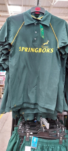 Springboks Rugby Golf Shirt